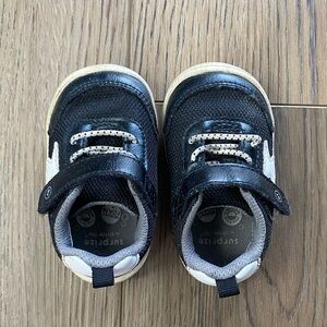 Stride Rite Black and White Kids Sneakers